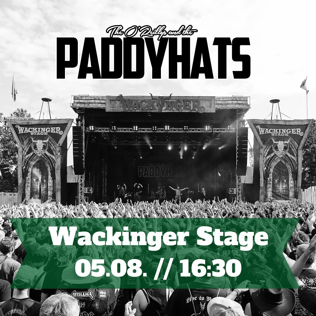 Wacken! Be there: Friday, 05.08.2022, 4.30 pm, Wackinger Stage