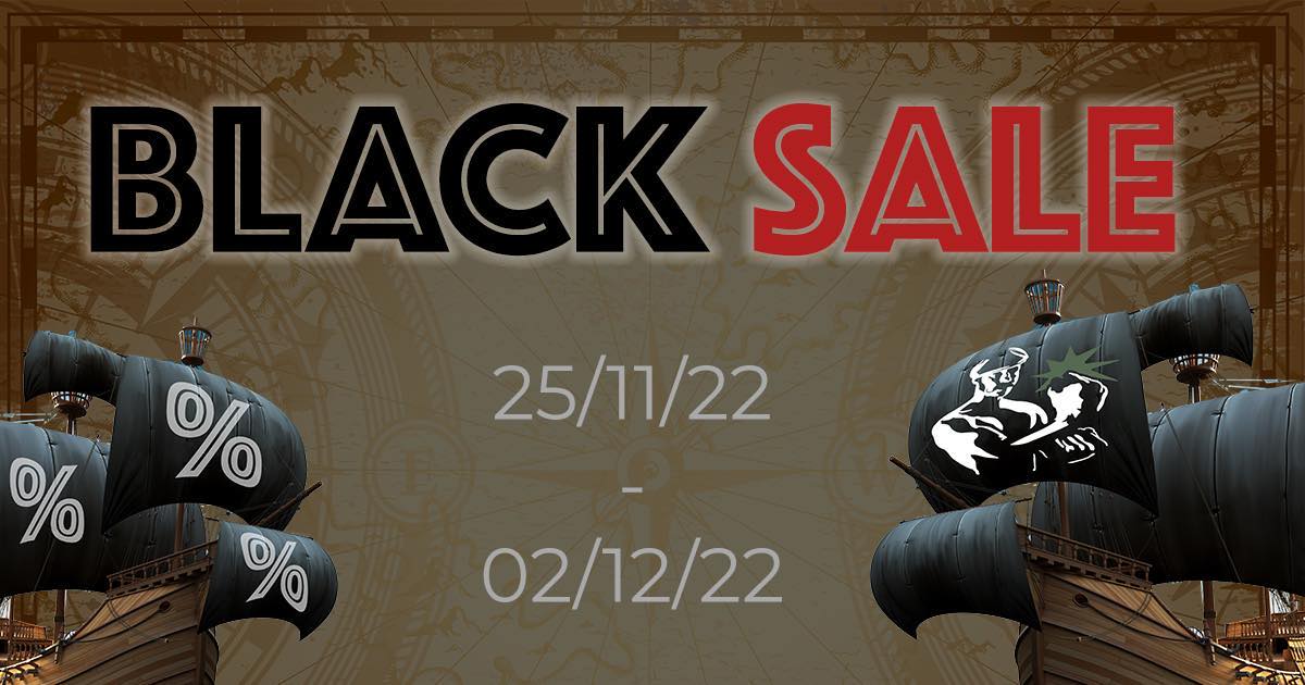 Rabatte, Rabatte, Rabatte: „Black Sale til midnight!“