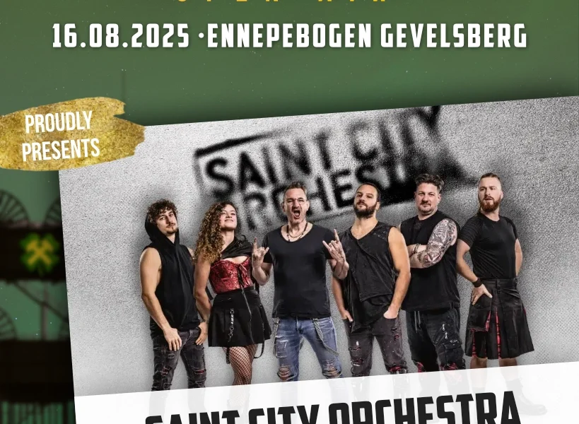 Das Saint City Orchestra spielt beim Pott of Gold Open Air
