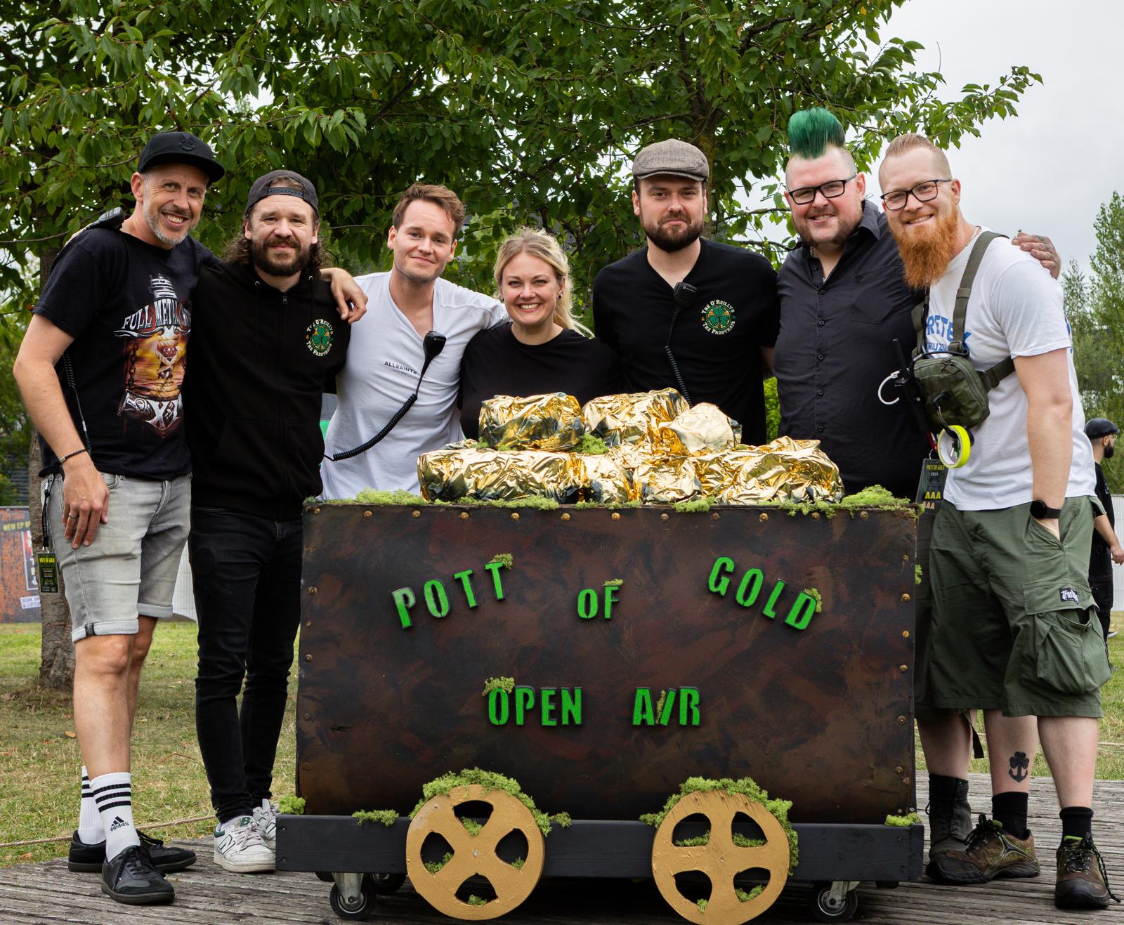 a group of people posing for a photo